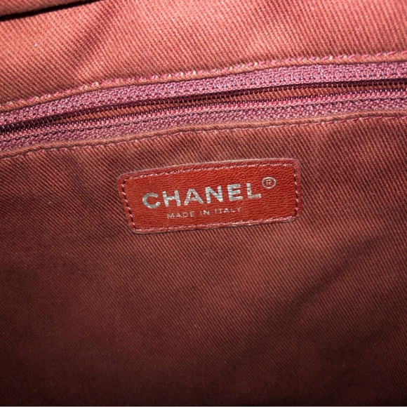 Authentic Chanel Cambon Line Large Leather Tote Bag - Picture 9 of 12